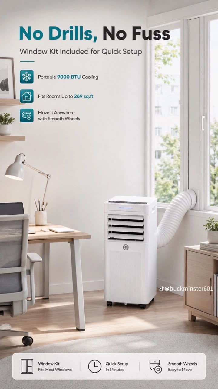 ArcticBreeze™ 9000 Portable Air Conditioner