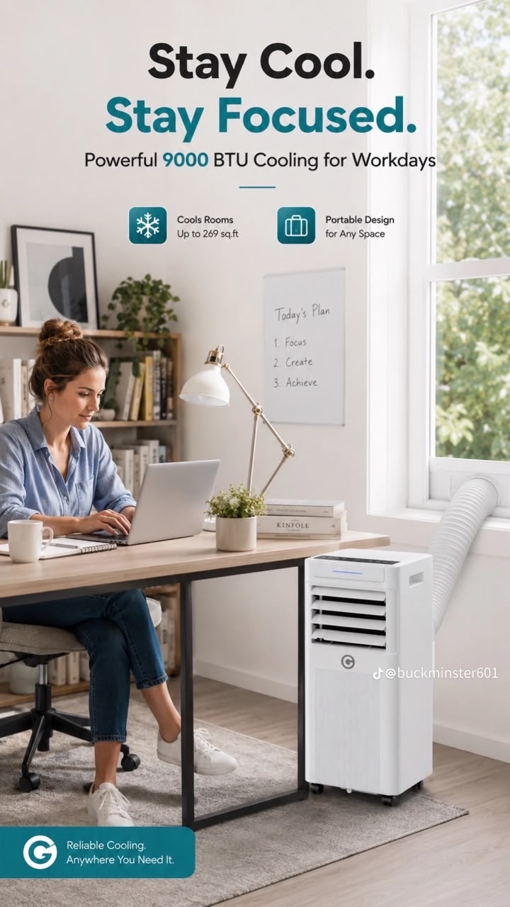 ArcticBreeze™ 9000 Portable Air Conditioner