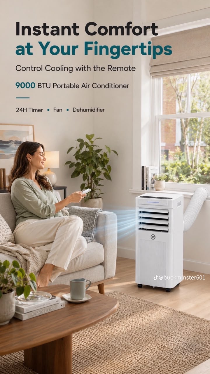 ArcticBreeze™ 9000 Portable Air Conditioner