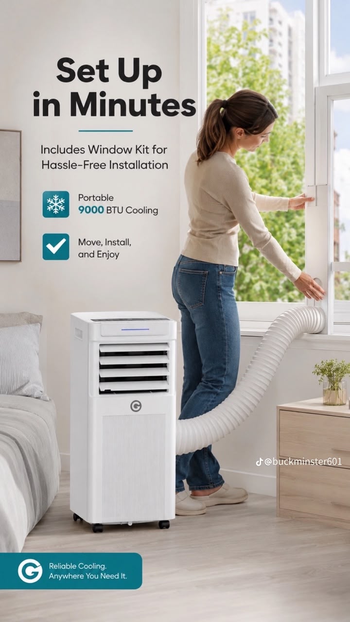 ArcticBreeze™ 9000 Portable Air Conditioner